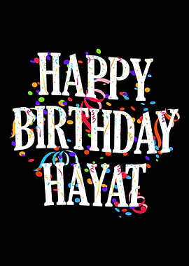 Happy Birthday Hayat
