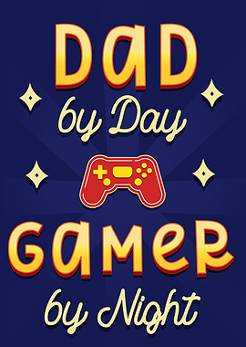 Gamer Dad Poster