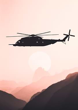 Transport helicopter