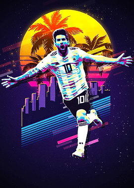 Lionel Messi football star