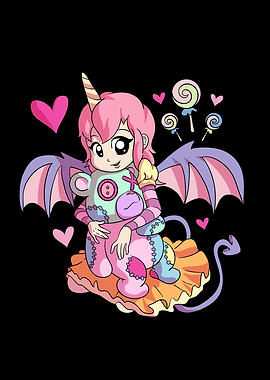 Creepy Kawaii Pastel Goth