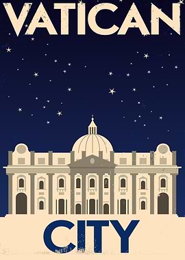 Vatican city vintage