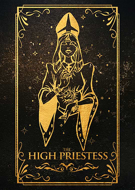 The HIGH PRIESTESS Tarot