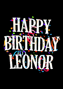 Happy Birthday Leonor