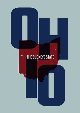 OHIO COLOR POSTER