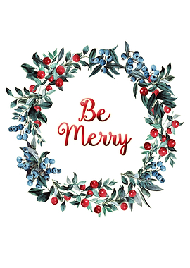 Christmas Berries Wreath