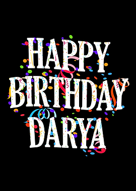 Happy Birthday Darya