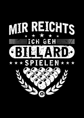 Mir Reichts Pool Billard