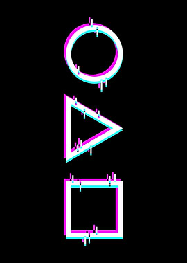 glitch squid gem logo