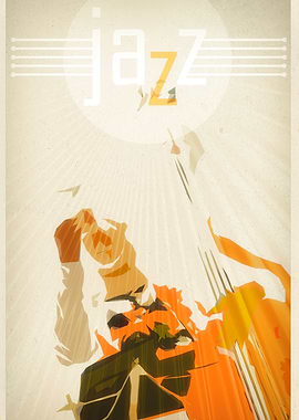 Jazz Club Music Poster