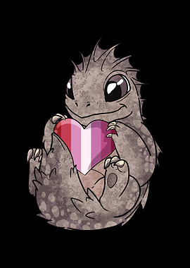 Lesbian Support Dragon