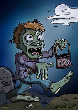 Got Brains Zombie