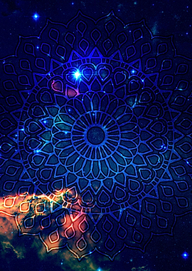 DansLew Galaxy Mandala