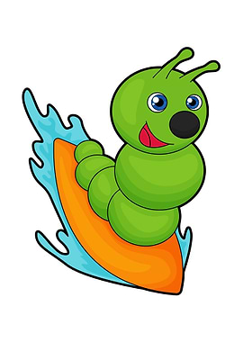 Caterpillar Surfer