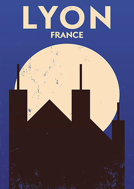 Lyon France vintage
