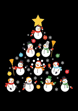 Snowman Christmastree