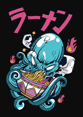 Octopus Ramen