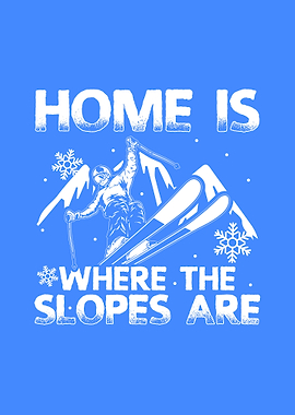 Ski Slopes Skiing Skier