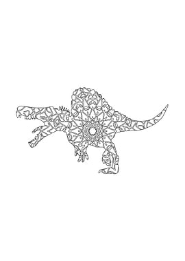 Mandala Spinosaurus