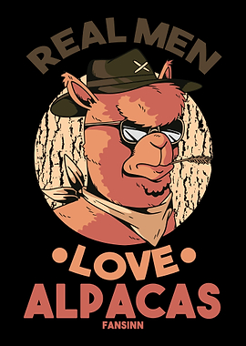 Real Men Love Alpacas