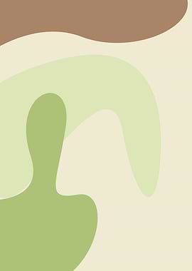 green brown abstract