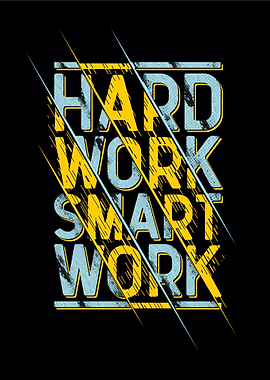 hard work smart work
