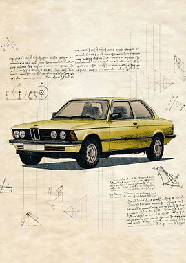 BMW VINTAGE BLUEPRINT