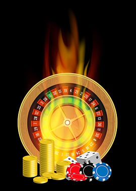 Casino Gambling Wall Art