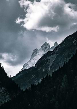 Winter Mountainscape