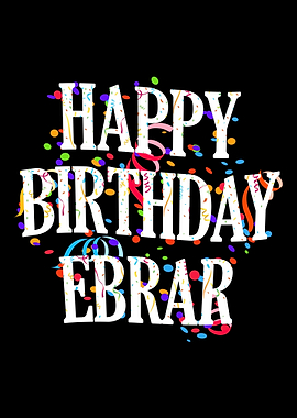 Happy Birthday Ebrar