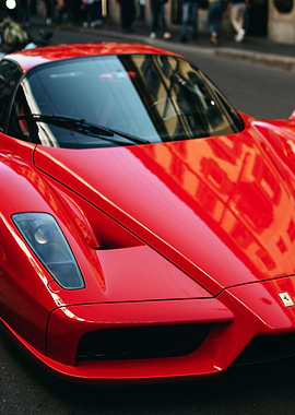 Red Ferrari Enzo