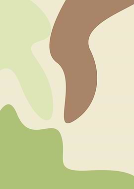 green brown abstract