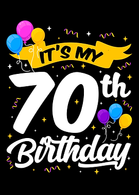 70th Birthday Seventieth