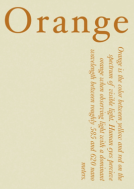 Orange Color Explanation