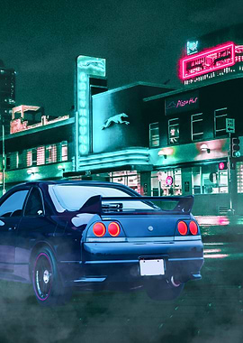 Car Nissan Skyline 2077