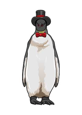 Penguin Gentleman Hat