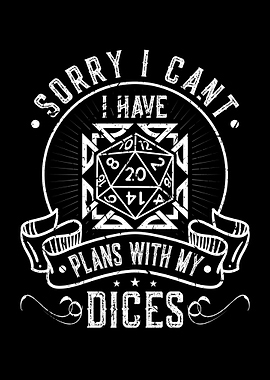 RPG Gamer Tabletop Dice