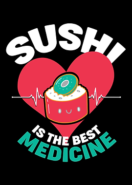 Sushi Japan Funny Japanese