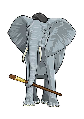 Elephant Painter Paint
