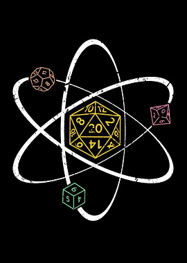 D20 Dice Gift Roleplaying