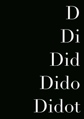 Font Dido