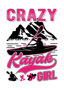 Crazy Kayak Girl Kayaker