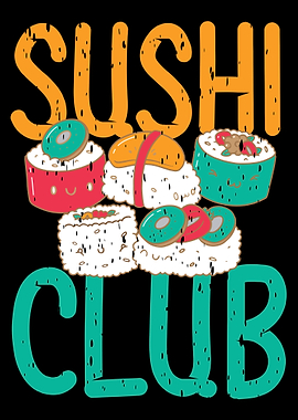 Sushi Japan Funny Japanese