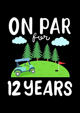 12th Birthday Golfcar
