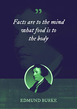 Facts are to the mind what