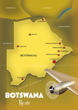 Botswana By Air