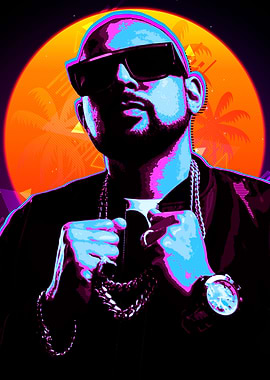 Sean paul retro poster