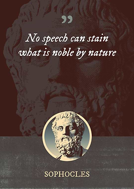 No speech can stain what
