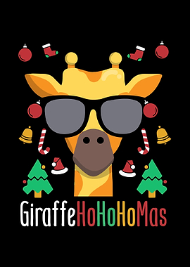 Christmas Giraffe
