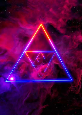 Triangle in the clouds